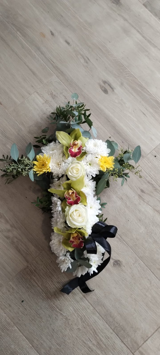 Aranjament  Funerar Cruce  Premium !