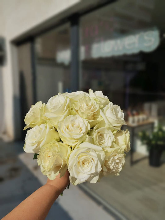 Buchet de Mireasa Alb Imaculat !