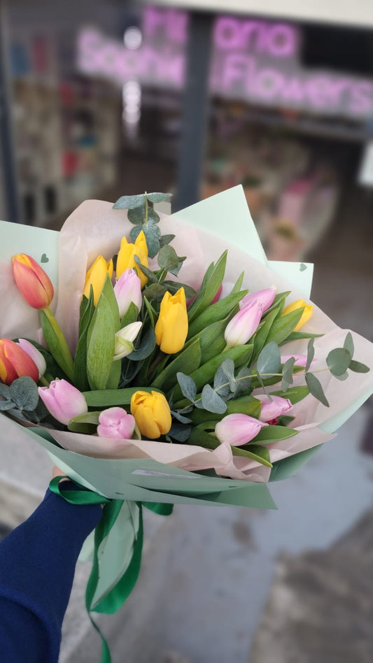 Buchet  de lalele Multicolor !