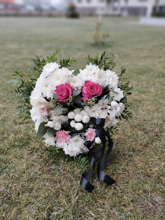 Aranjament Funerar Inima Plina !