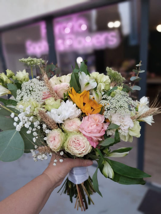 Buchet De Mireasa cu Rustic - Chic