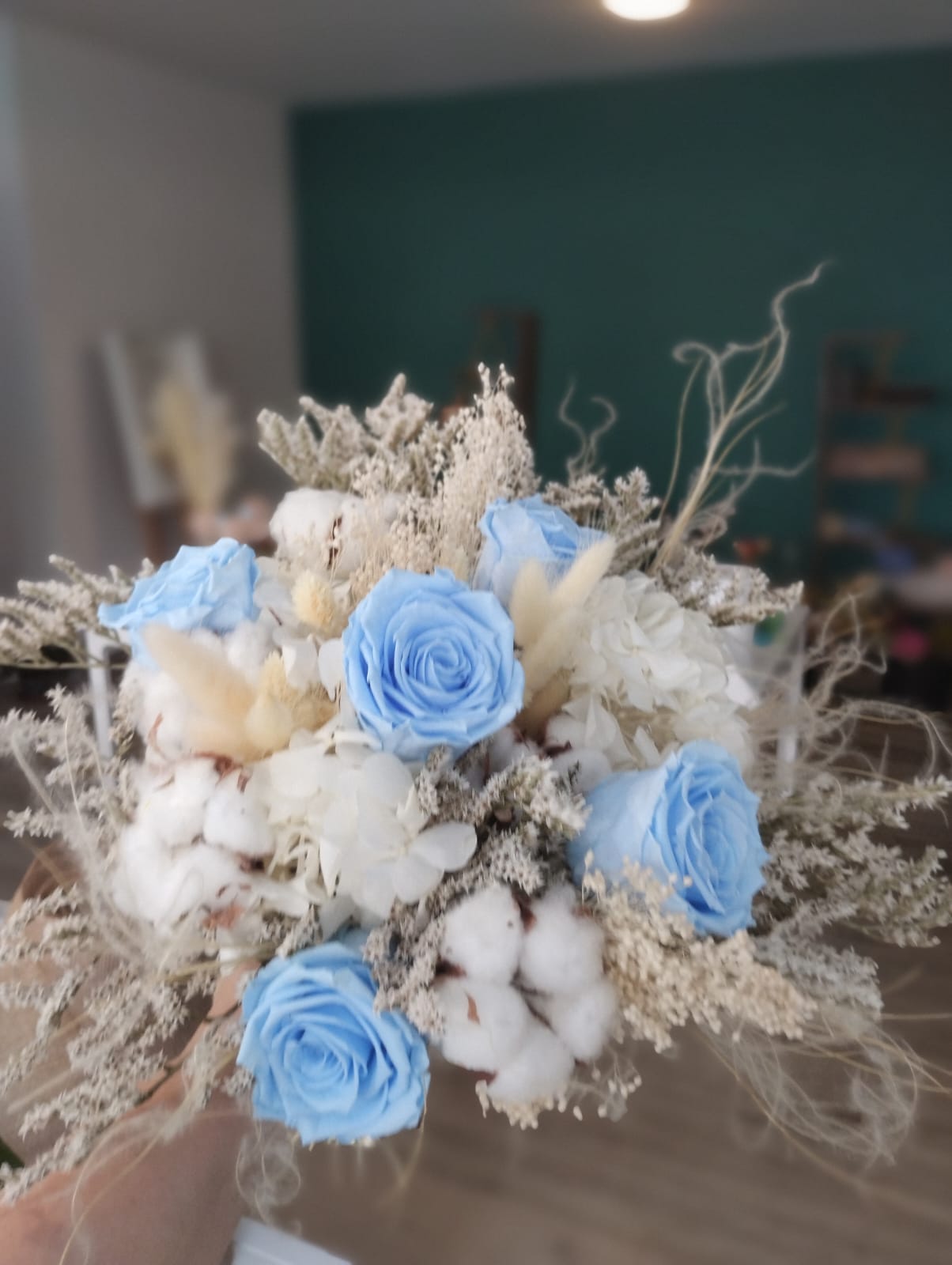Buchet - Criogenate  Albastru - Aqua